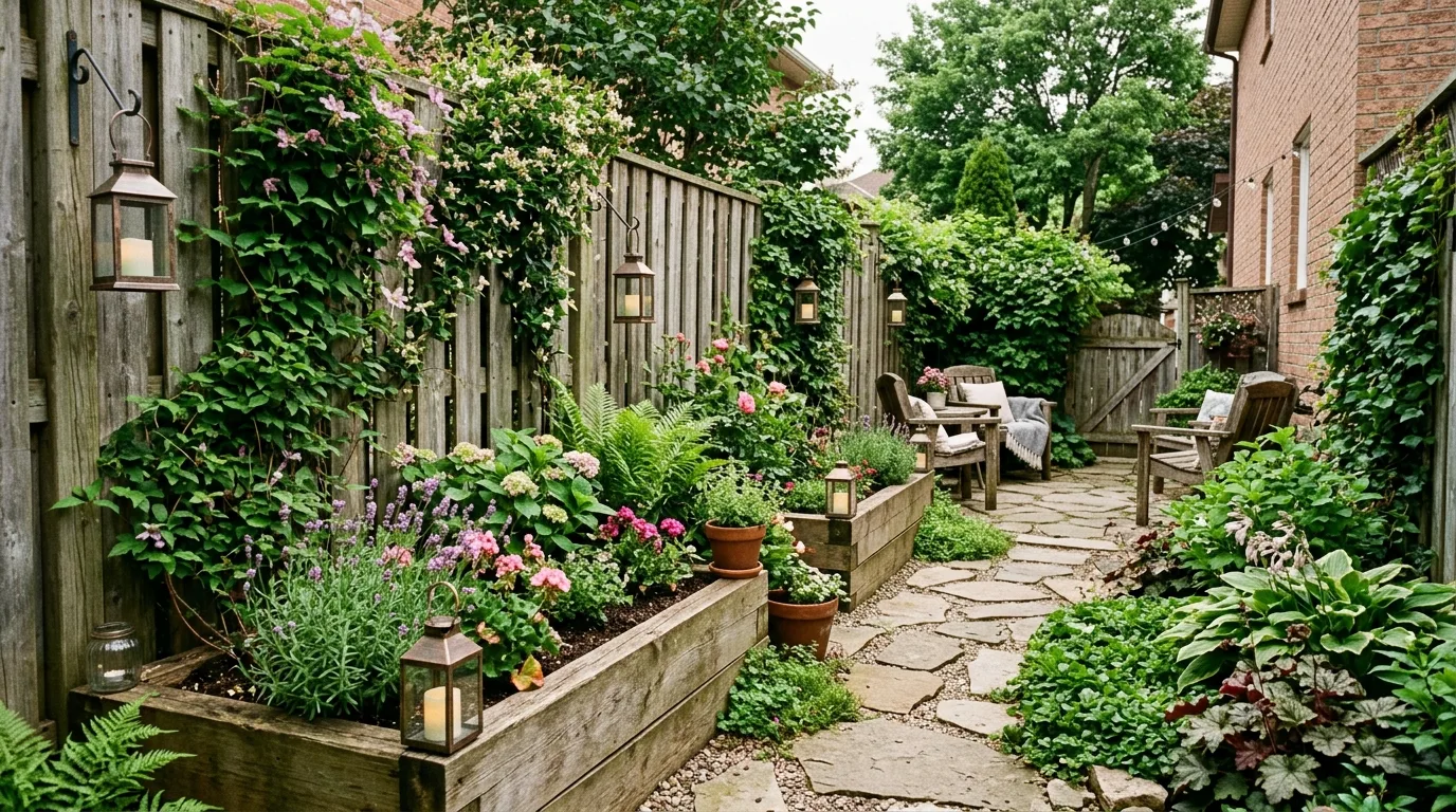 Raised Bed With Trellis Support